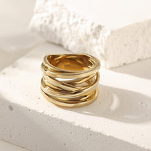 Load image into Gallery viewer, Crossed-Strap Ring