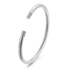 Load image into Gallery viewer, Open Bracelet with Stones