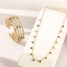 Load image into Gallery viewer, Pendant Stones Necklace