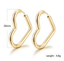 Load image into Gallery viewer, Heart Earrings