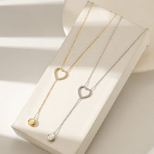 Load image into Gallery viewer, Pendulum Heart Necklace