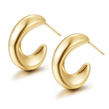 Load image into Gallery viewer, C-Shaped Earrings
