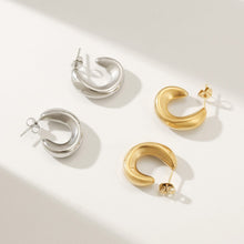 Load image into Gallery viewer, C-Shaped Earrings