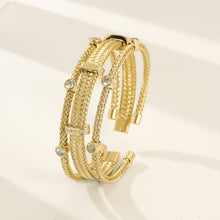 Load image into Gallery viewer, Flat Wire Open Bangle