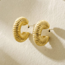 Load image into Gallery viewer, Ribbed Chunky Earrings