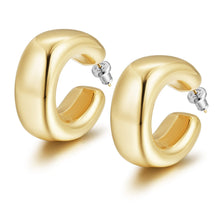 Load image into Gallery viewer, Wide C-Shaped Earrings