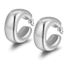 Load image into Gallery viewer, Wide C-Shaped Earrings