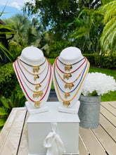 Load image into Gallery viewer, Three Kids Leather Necklace