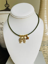 Load image into Gallery viewer, Two Kids Leather Necklace
