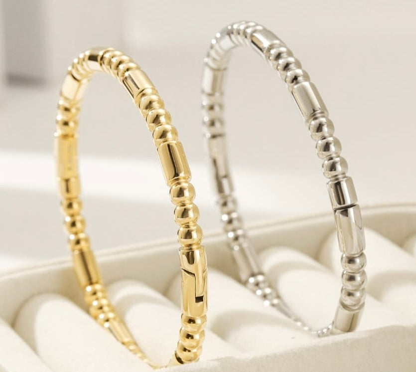 Modern Machined Bracelet