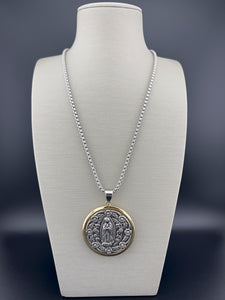 Virgen de Guadalupe Medallion